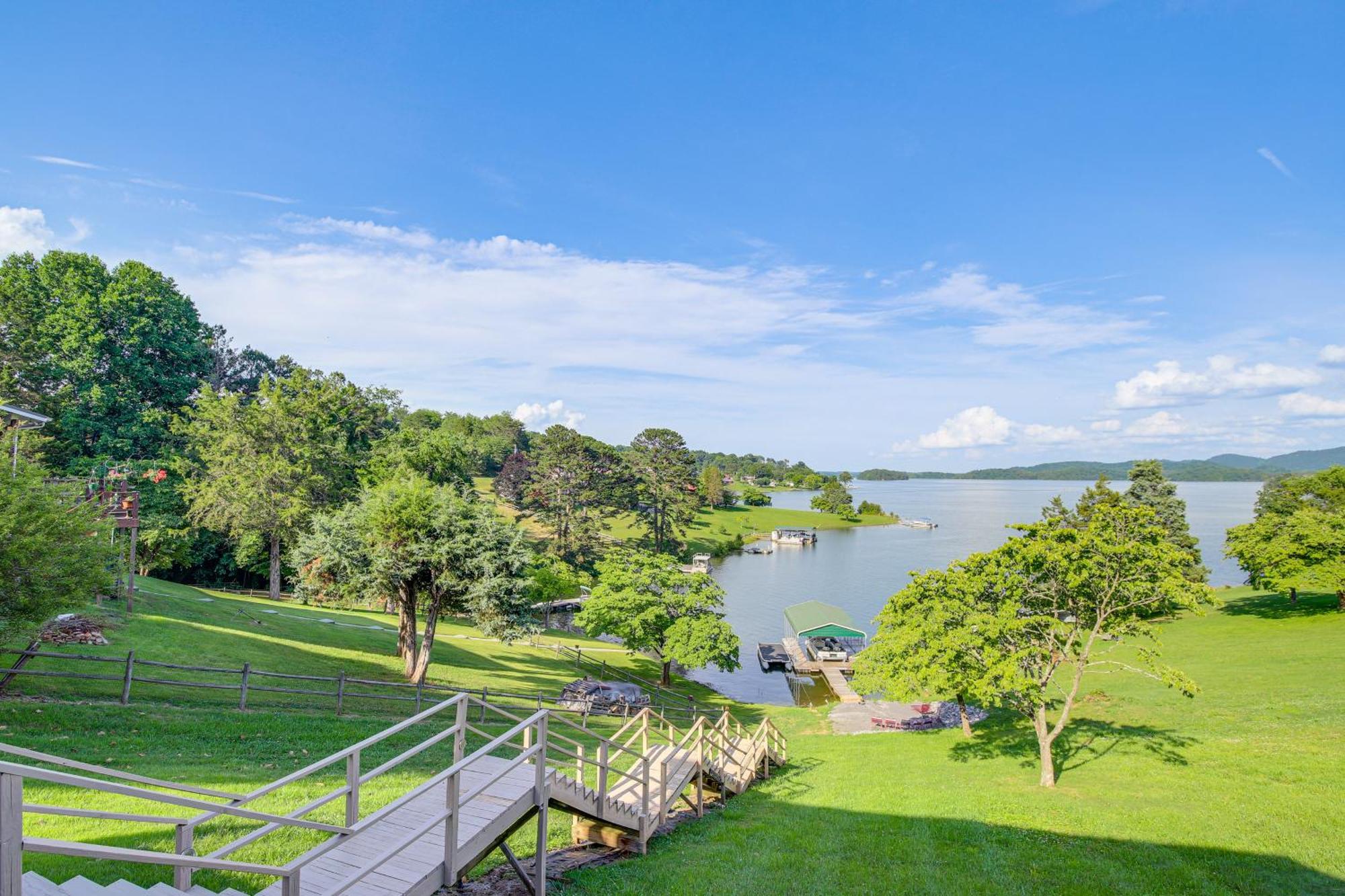 Rutledge Hilltop Home On Cherokee Lake With Decks! Exterior photo